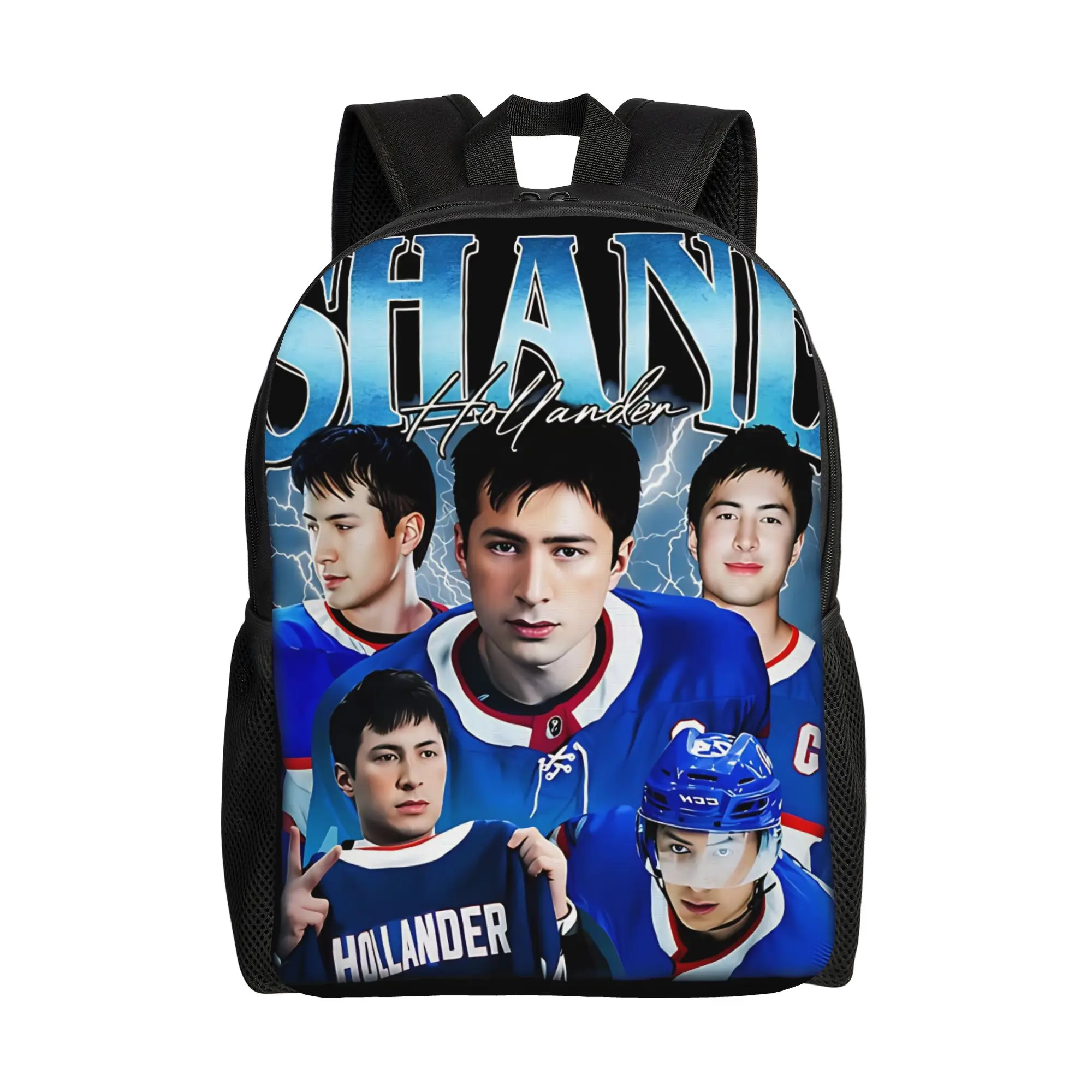 

Heated Rivalry Hollander Queer Hockey Casual Backpack Outdoor High School Business Daypack for Men Women Laptop Shoulder Bag