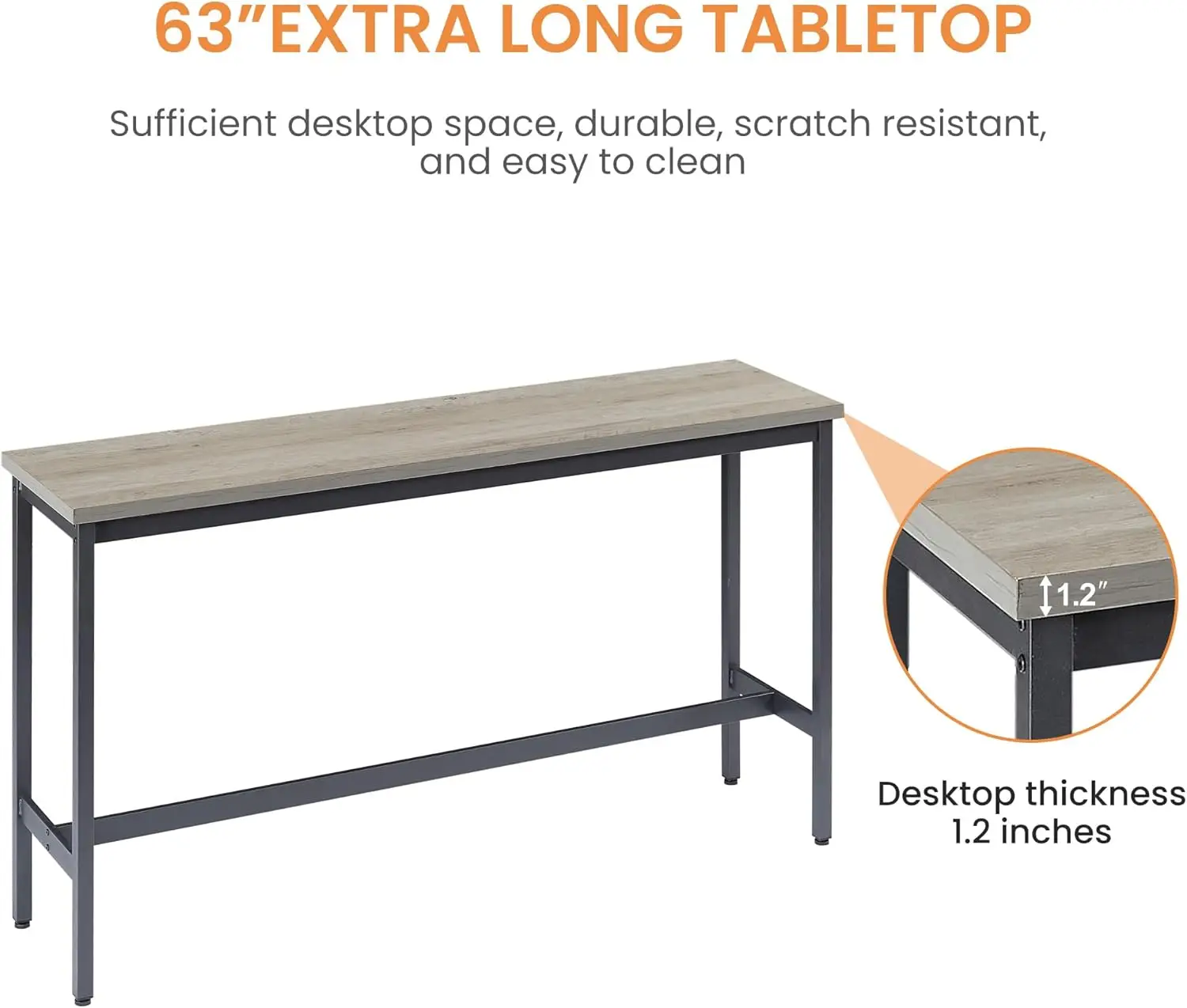 Conjunto de Mesa e Cadeiras para Café da Manhã, Mesa de Bar com 3 PU Estofados, Banquetas, Contrapeso, Alto, 4 Peças, 63"