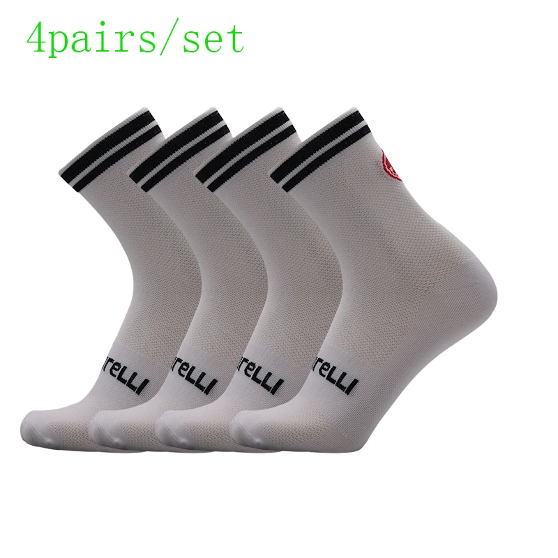 

4 pairs High Quality Breathable Sports Socks For Running/Mountain Bike/Outdoor Sport