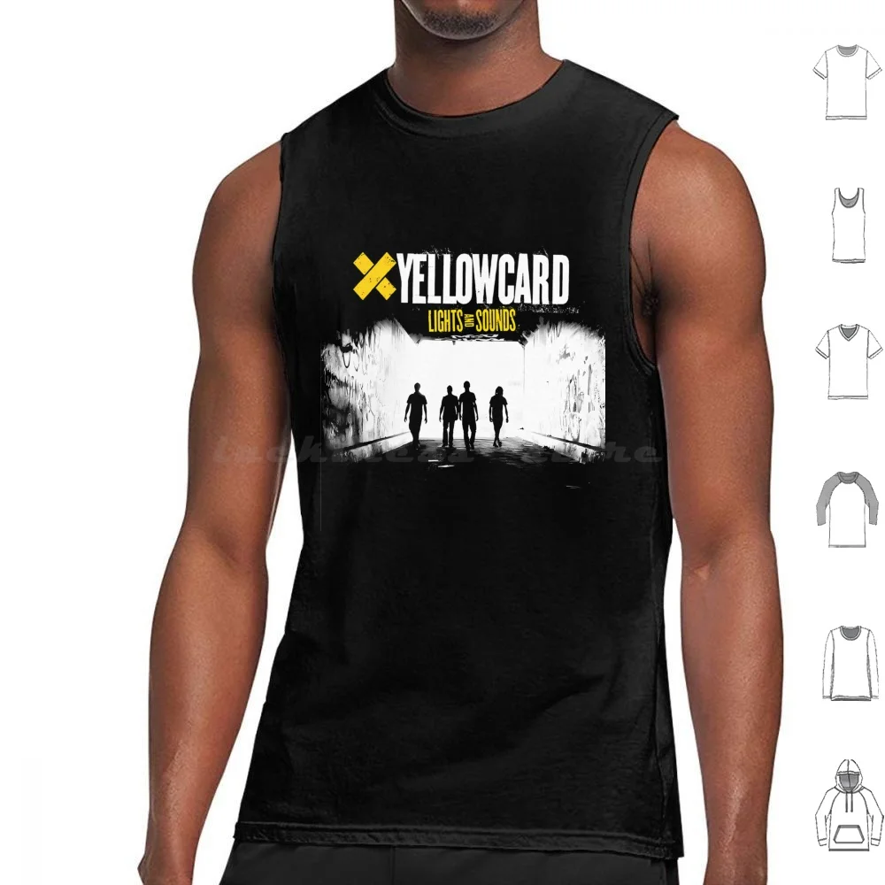 Yellowcard For Fans Tank Tops Print Cotton Yellowcard America Band Music And Art By Yellowcard Band America By99