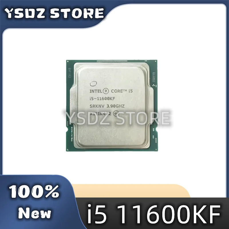 1 PZ/LOTTO Prova perfetta Intel Core i5 11600KF i5-11600KF 3.9GHz 6-Core 12-Thread CPU Processore L3 = 12M 125W LGA 1200 in magazzino