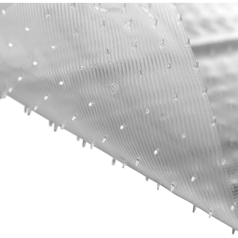 

RESILIA Low-Pile Carpet Runner - Non Slip Carpet & Rug Protection, Washable Clear Vinyl Floor Runners, 27 Inches Wide x 25 Feet