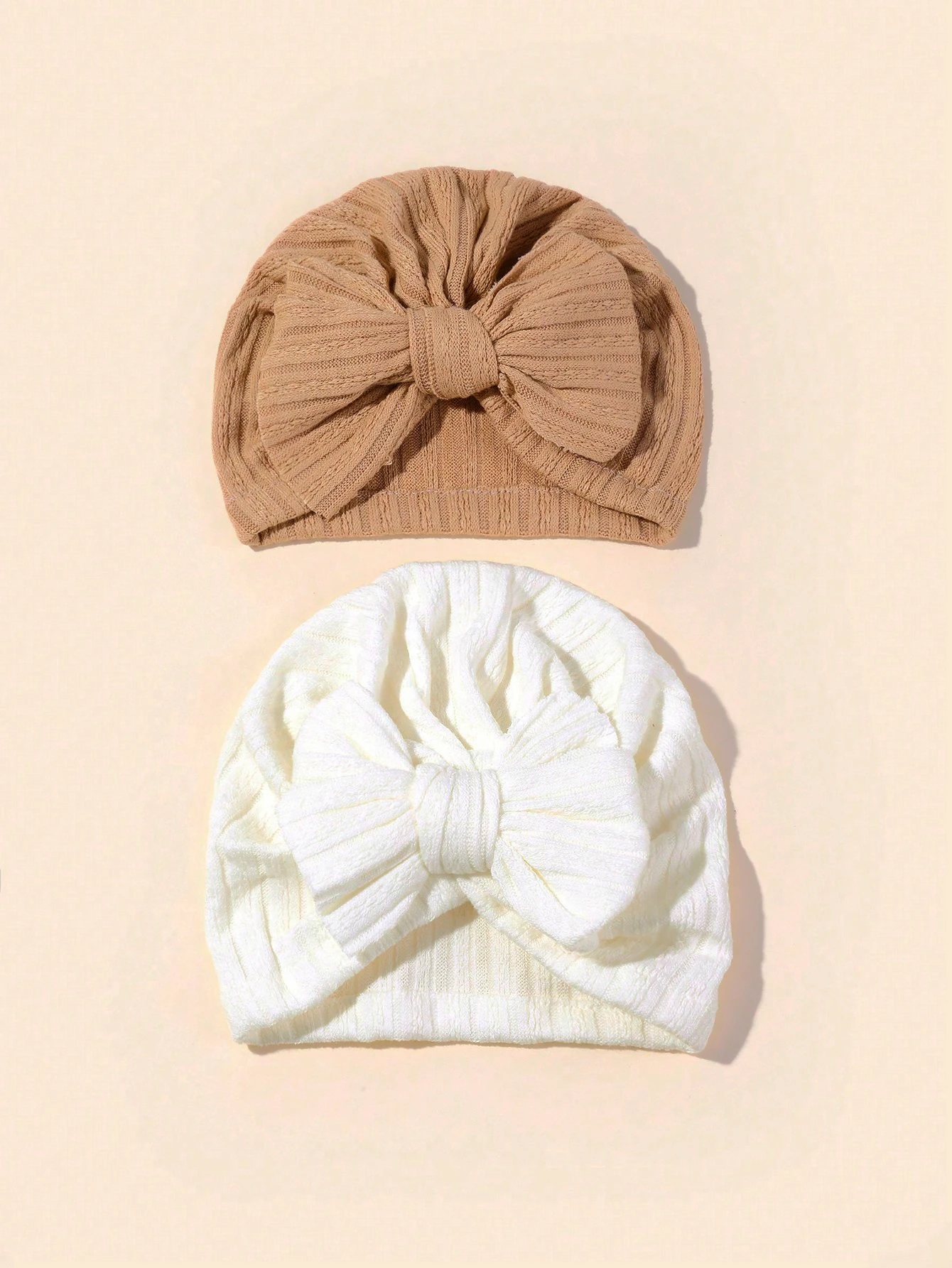 หมวกไหมพรมเด็กทารก ฤดูใบไม้ร่วง ฤดูหนาว น่ารัก สีพื้น หมวกเด็กผู้หญิง โบว์ใหญ่ หมวกผ้าโพกหัว นุ่ม หมวกเด็กอ่อน ฤดูใบไม้ผลิ หมวกบีนนี่ ผ้าพันศีรษะ