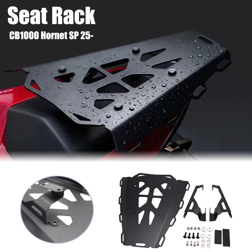 

For Honda CB1000 Hornet SP (2025-2026) Custom Fit Motorcycle Rear Luggage Rack Detachable Cargo Saddlebag Holder