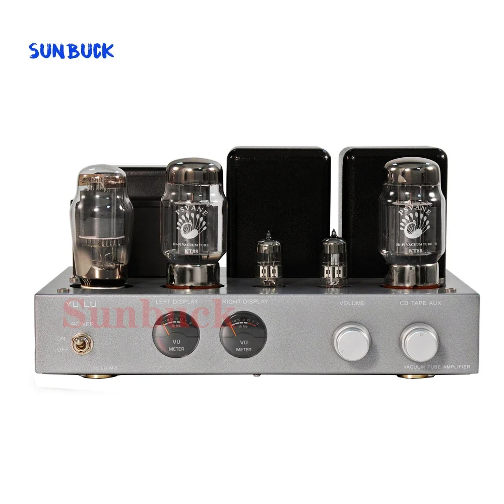 Sunbuck referência marantz m7 m8 kt88 6n2 5z3p amplificador de tubo de vácuo single-ended 15w 2.0 kt88 amplificador de potência de tubo de vácuo áudio