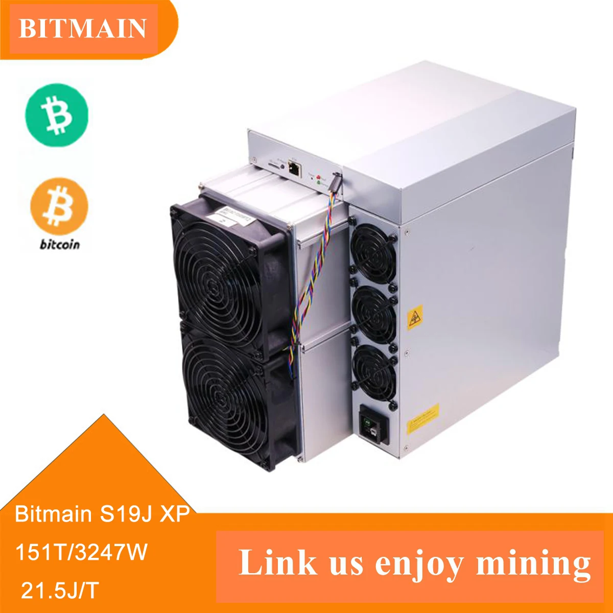 Bitmain Antminer S19j XP(151TH) BTC/BCH/BSV SHA256 Air-cooling AntMiner