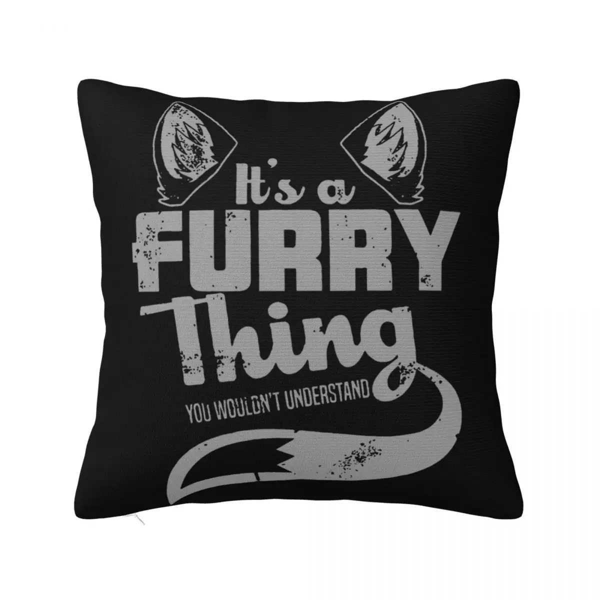 It's A Furry Thing You Wouldn'T Understand SWarmer Women Men Wholesale Retro Pattern Pillow Case