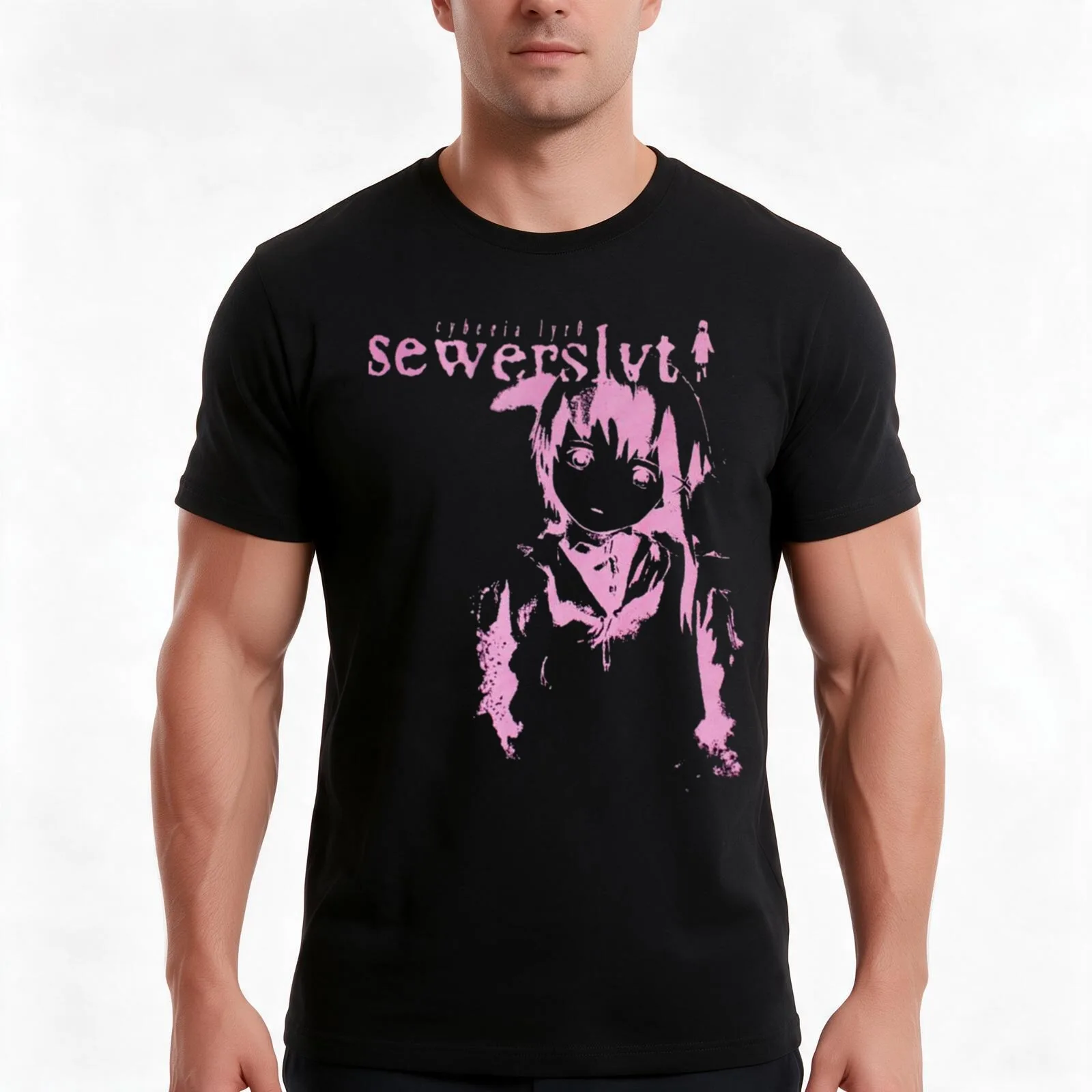 Sewerslvt Schizofrenia SPECIAL GIFT FOR SEWERSLVT LOVERS T-Shirt, Summer Casual Cotton Tee, Oversized Streetwear Tops