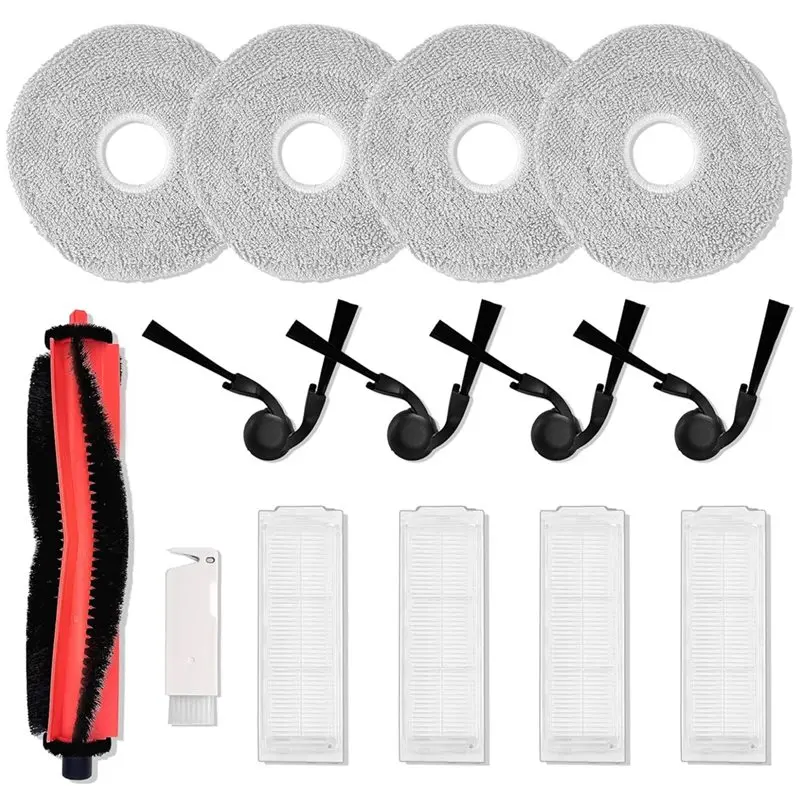 CZKS For Xiaomi Robot Vacuum S40 Pro/OV71GL Replacement Parts Kit-Main Side Brush HEPA Filter Mop Pad Accessories
