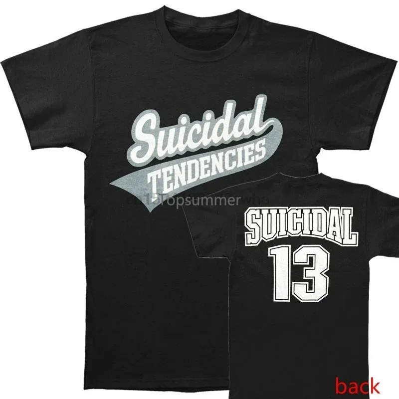 Men\'S Summer T Shirt Suicidal Tendencies 13 Logo Men\'S Casual Shirt Women T Shirt Novelty O-Neck Tops