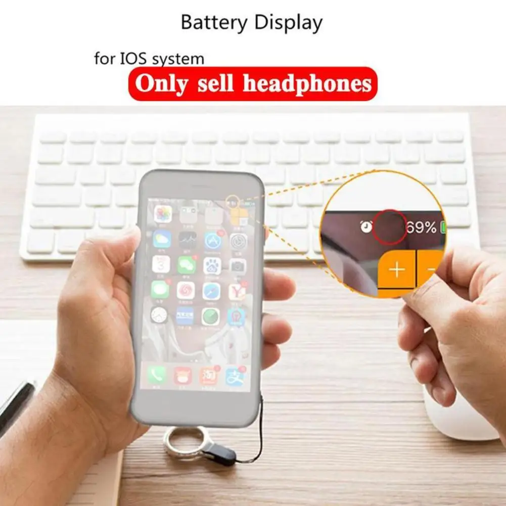 Wireless Earphone Waterproof Business Single Ear Comfortable In-ear Bluetooth 5.0 For All Smartphone Headset Sports Earbuds