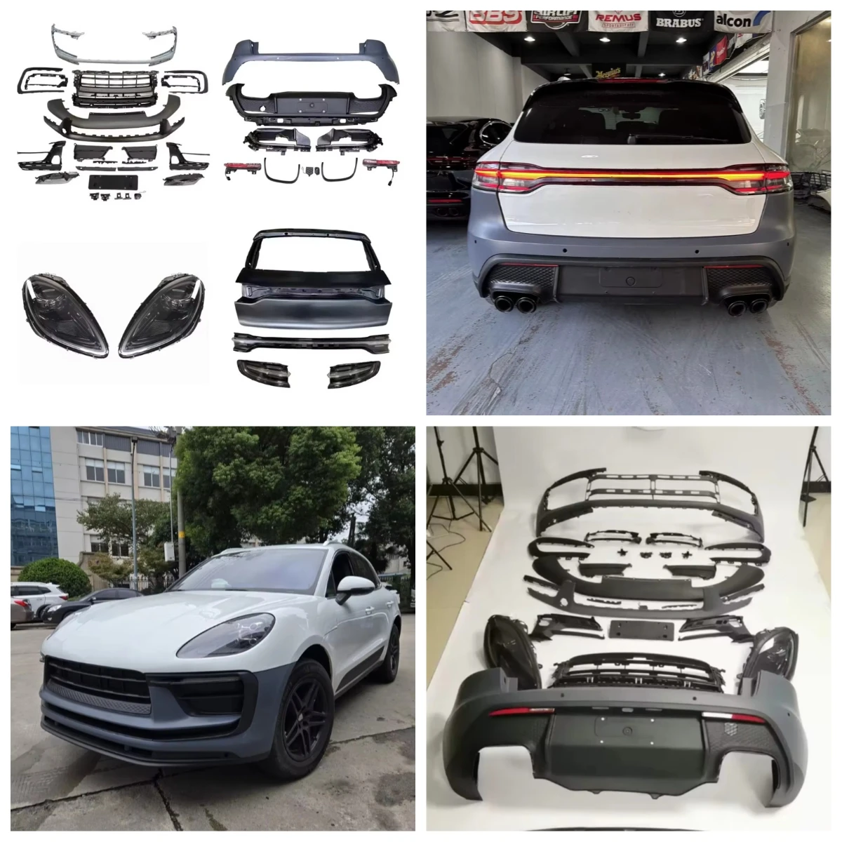 Dream Garage Body Kit For Old-to-New 95B.3 Conversion: Bumper And