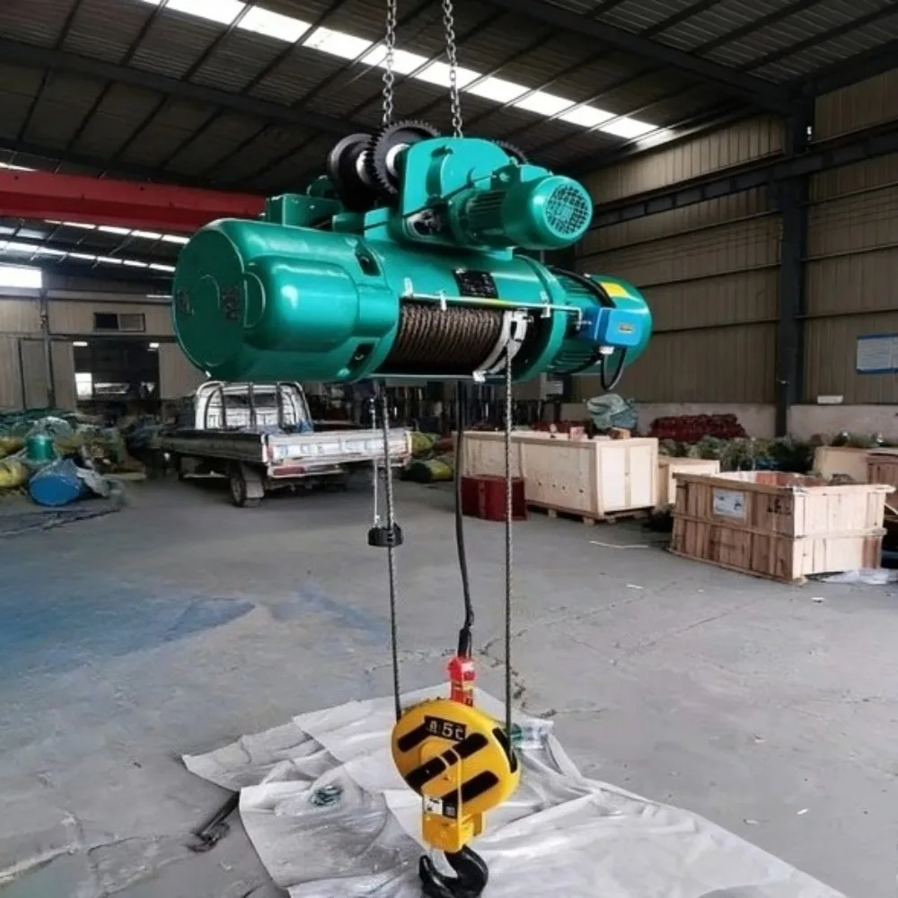 Wire Rope Electric Hoist 380V/three-phase 220V Crane 5T 6/9/12/18/24/30 Meter Traveling Crane End Beam