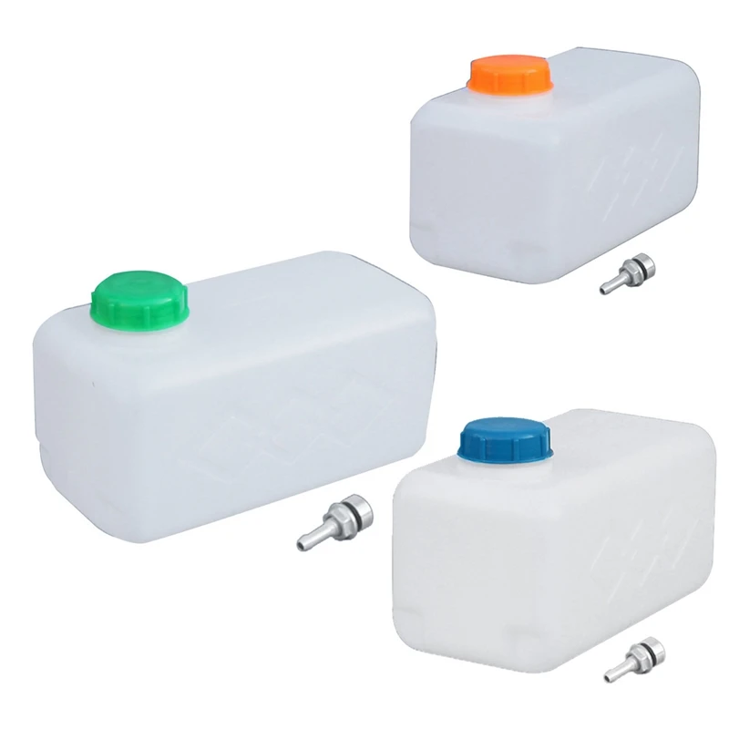5L Air Parking Heater Fuel Tank Oil Storage With Oil Nozzle For Car Truck Caravan Fuel Oil Tank Parts White+Blue
