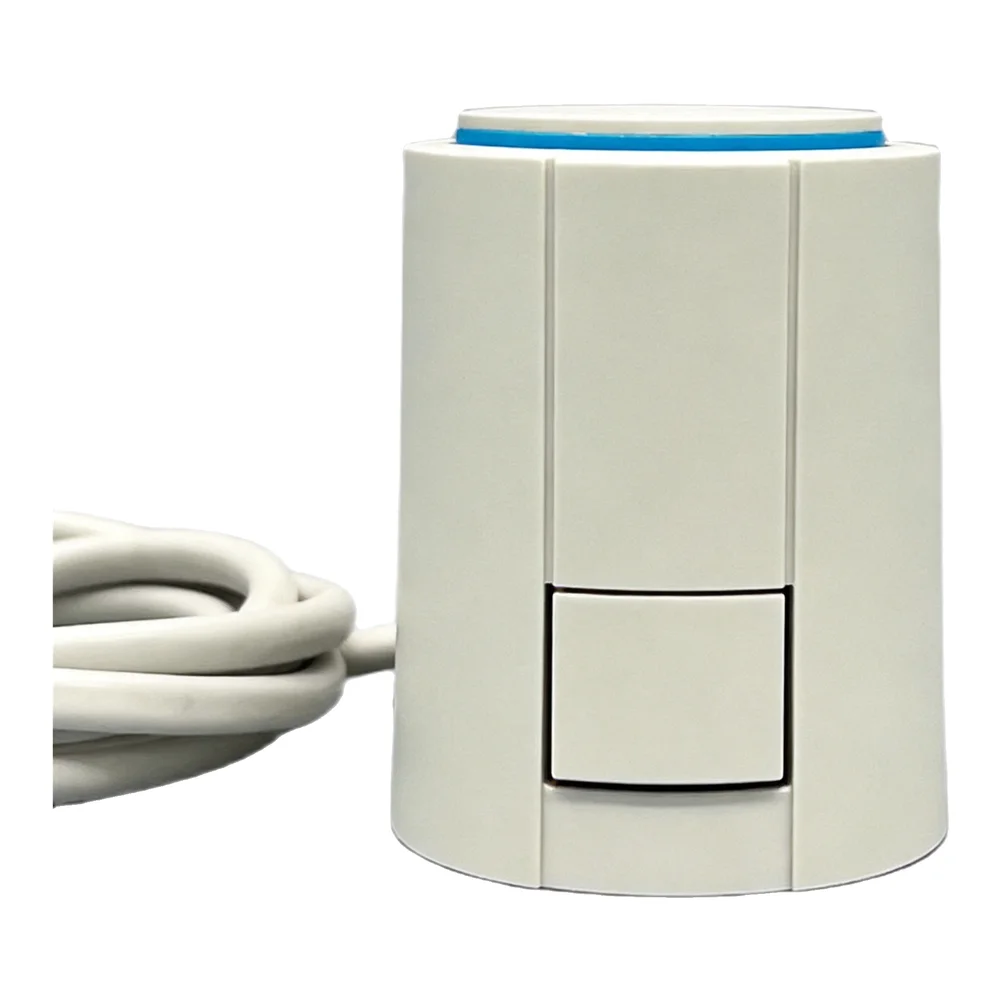 Electric Thermostatic Actuator For Underfloor Heating Manifold Constant Temperature Control Normally Open Closed Water Valve
