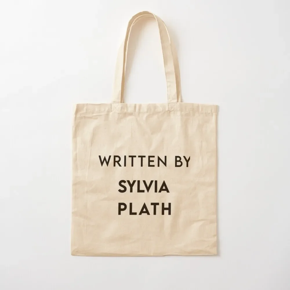 

Written by Sylvia Plath Active Tote Bag Women bags Eco bag Tote Bag