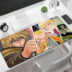 Big Mousepad Vinland Saga Mouse Pad Gaming Large Xxl Gamer Keyboard Mause Mat Desk Protector Accessories Computer Pc Desks Pads