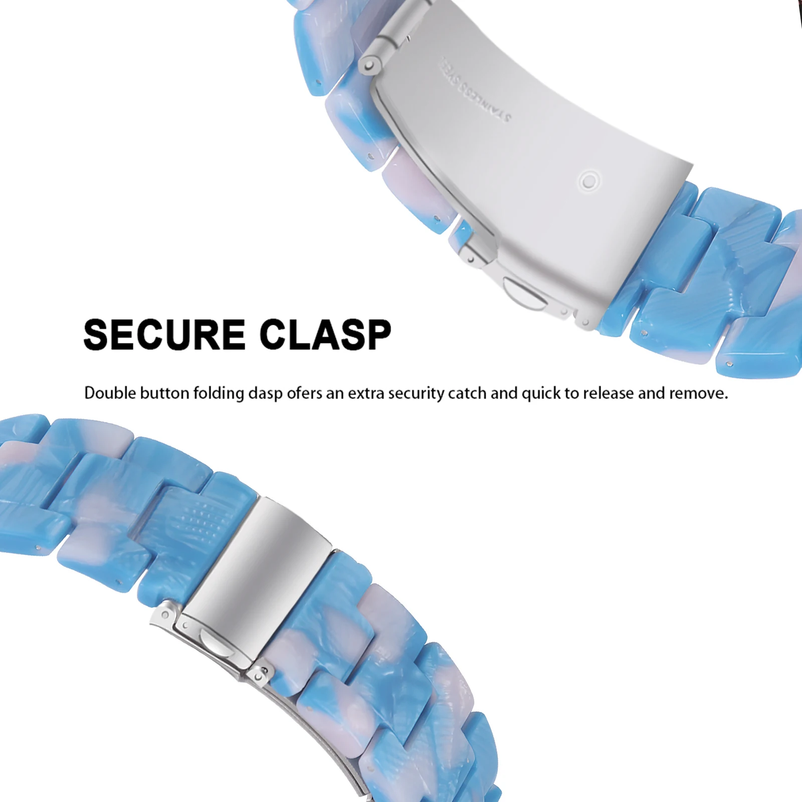 20MM Resin Straps For Xiaomi Huami Amazfit Active GTS 4 Mini/GTS 3/2E/2/Bip3 pro/U Pro/GTR Mini 42MM Smart Watch Band Wristband