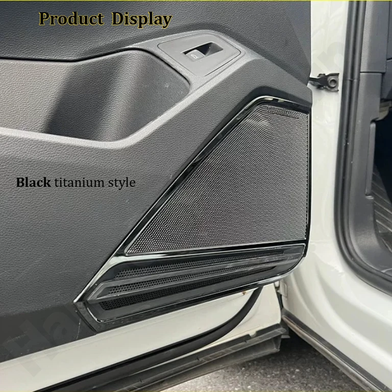 

Для Volkswagen Teramont-L 2019~2025: накладка на динамик двери автомобиля / защитная накладка из нержавеющей стали / аксессуары для декора интерьера