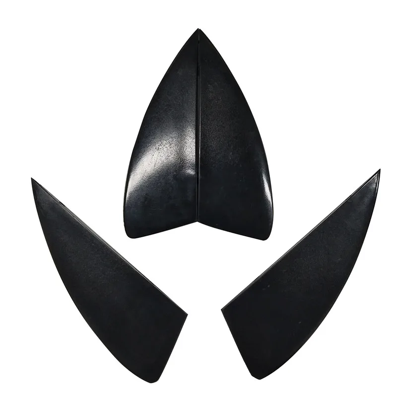 

4pcs Fins For Kitesurf Board Plastic Kiteboarding Surf Fins Kite Flying Kites Fins Black Nylon Fins Surfing Accessories