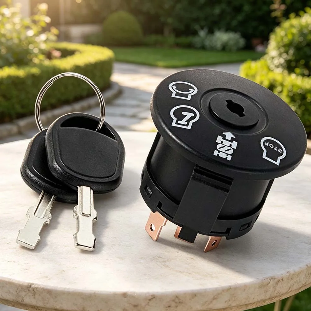 and Practical Ignition Starter Switch for Craftsman LT1000 LT2000 LT3000 Riding Lawn Easy Installation  and Practical
