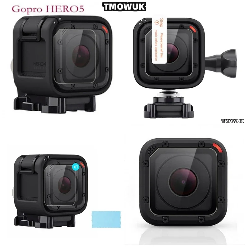 For GoPro HERO5 Session HERO 4 5 Action Camera HD Armor 9H Glass Protector Film