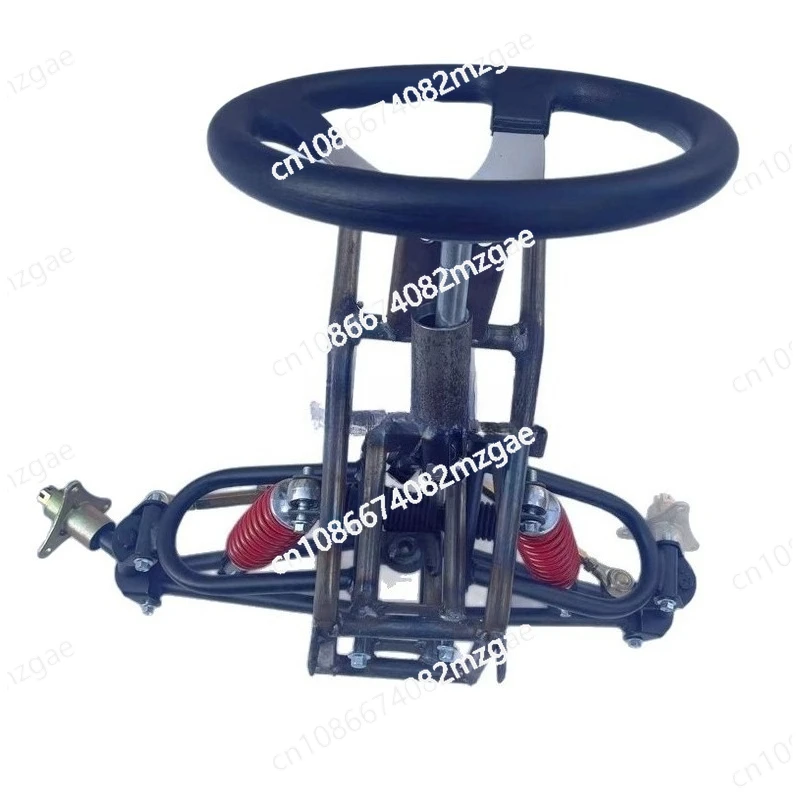 

two-wheel modified tricycle ATV accessories, four-wheel kart suspension headframe, steering wheel