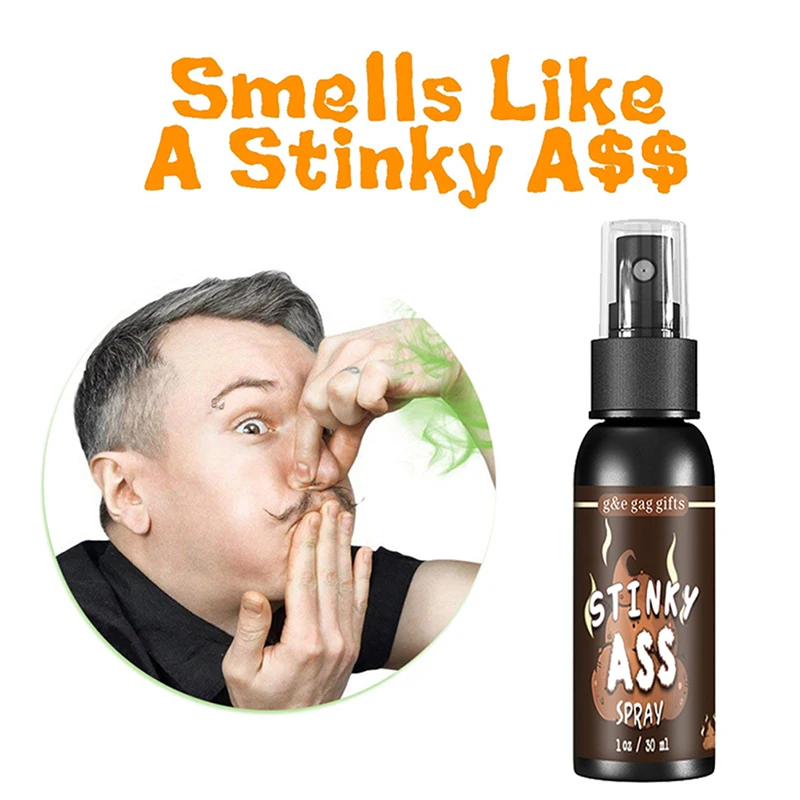 Prepare-se para rir com nosso 30ML Stink Bomb Spray-Presente Mordaça perfeito para todas as idades!