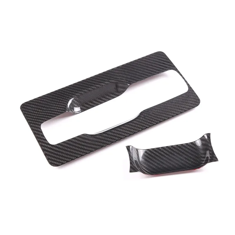 

For Mercedes Benz G Class W463 2009-2018 Real Carbon Fiber Car Rear Tailgate Handle Frame Cover Trim Car Accessories