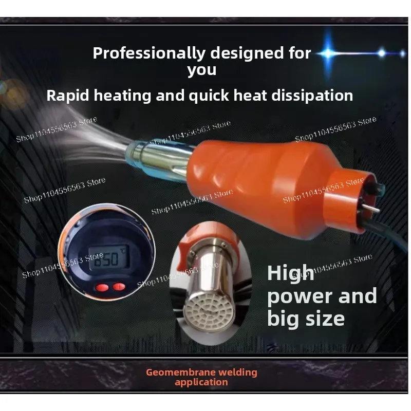 

High Power 3000W Hot Air Welder Handheld Heat Welding Gun For PVC TPO Geomembrane Tarpaulin Waterproof Liner Repair