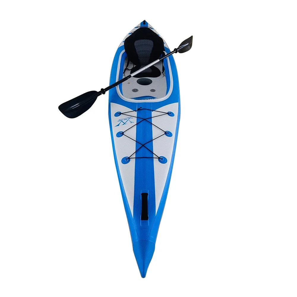 Weihai Factory whole sale pedal kayak fishing OEM/ODM customization support VV and UV fishing boat pvc inflatable kayak