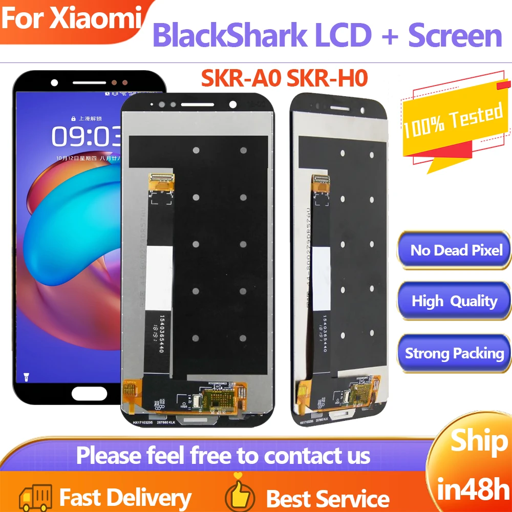 

5.99" Original For Xiaomi Black Shark SKR-A0 SKR-H0 LCD Screen Display Touch Digitizer For Xiaomi BlackShark Display