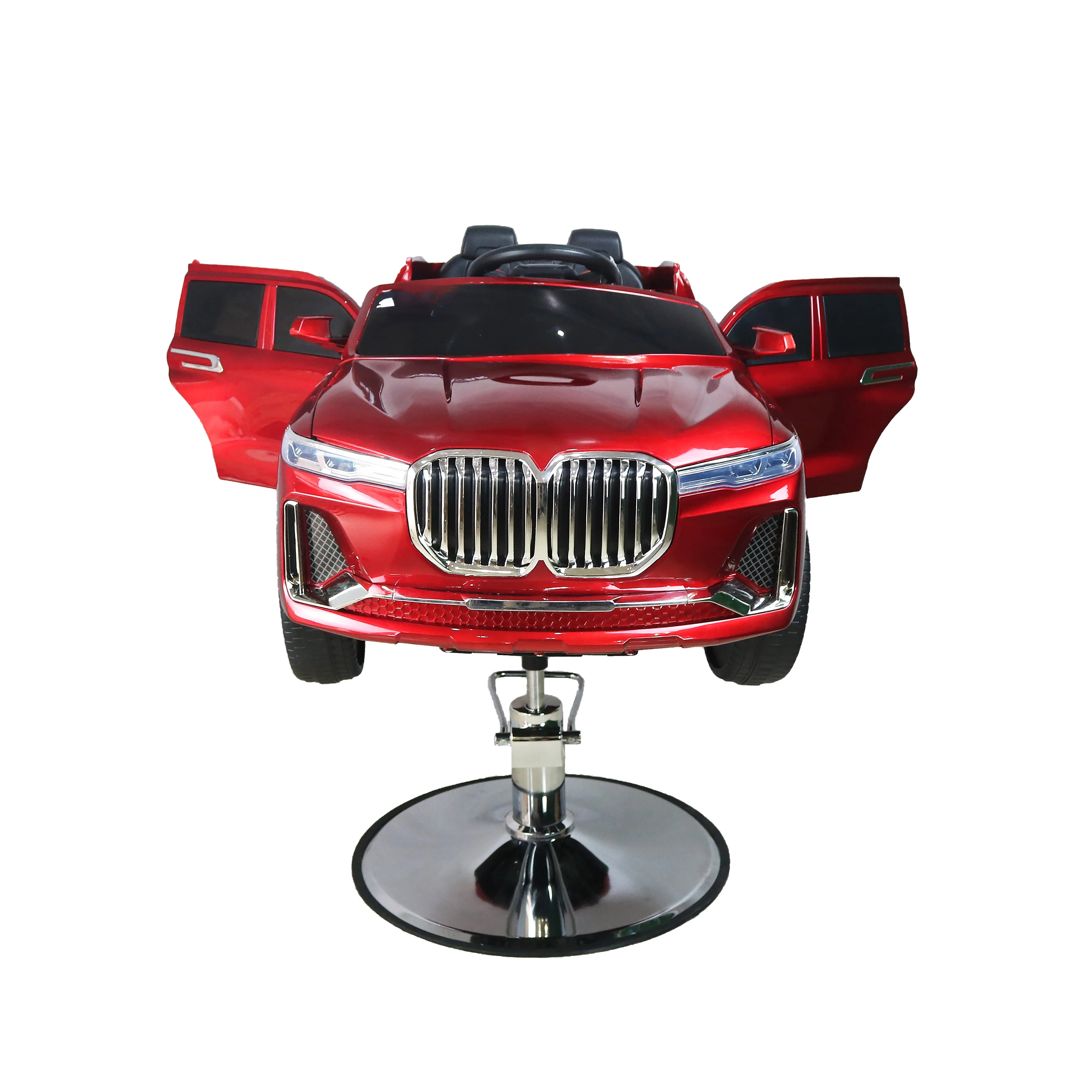 صالون الحلاقة معدات تصفيف الشعر أبيض أصفر أحمر أسود كرسي حلاق السيارة #3