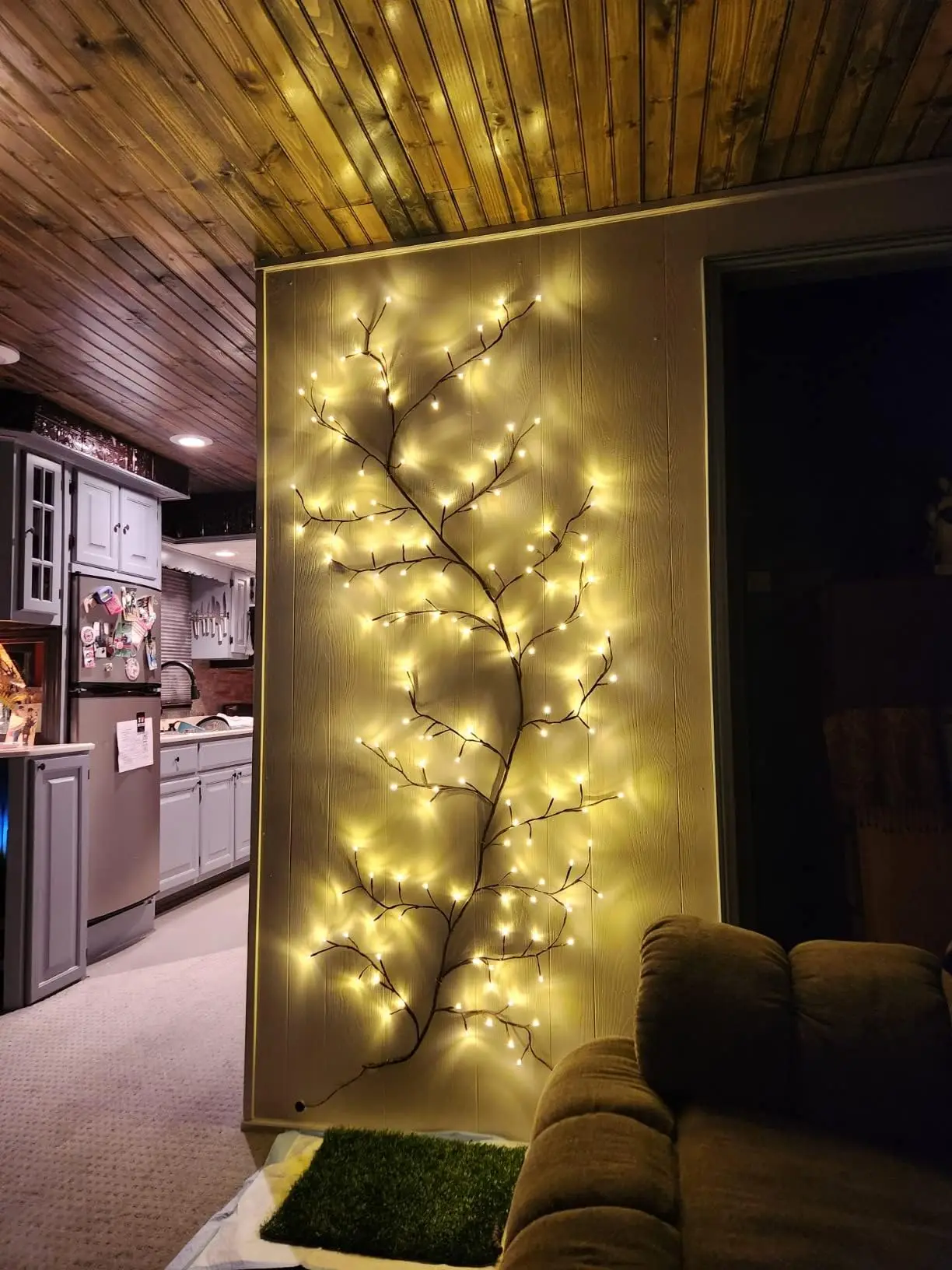 1PC buigbare wilgentakverlichting - USB-aangedreven kerstverlichting, perfect voor bruiloft, verjaardag, Kerstmis, Halloween, thuisfeest, podium