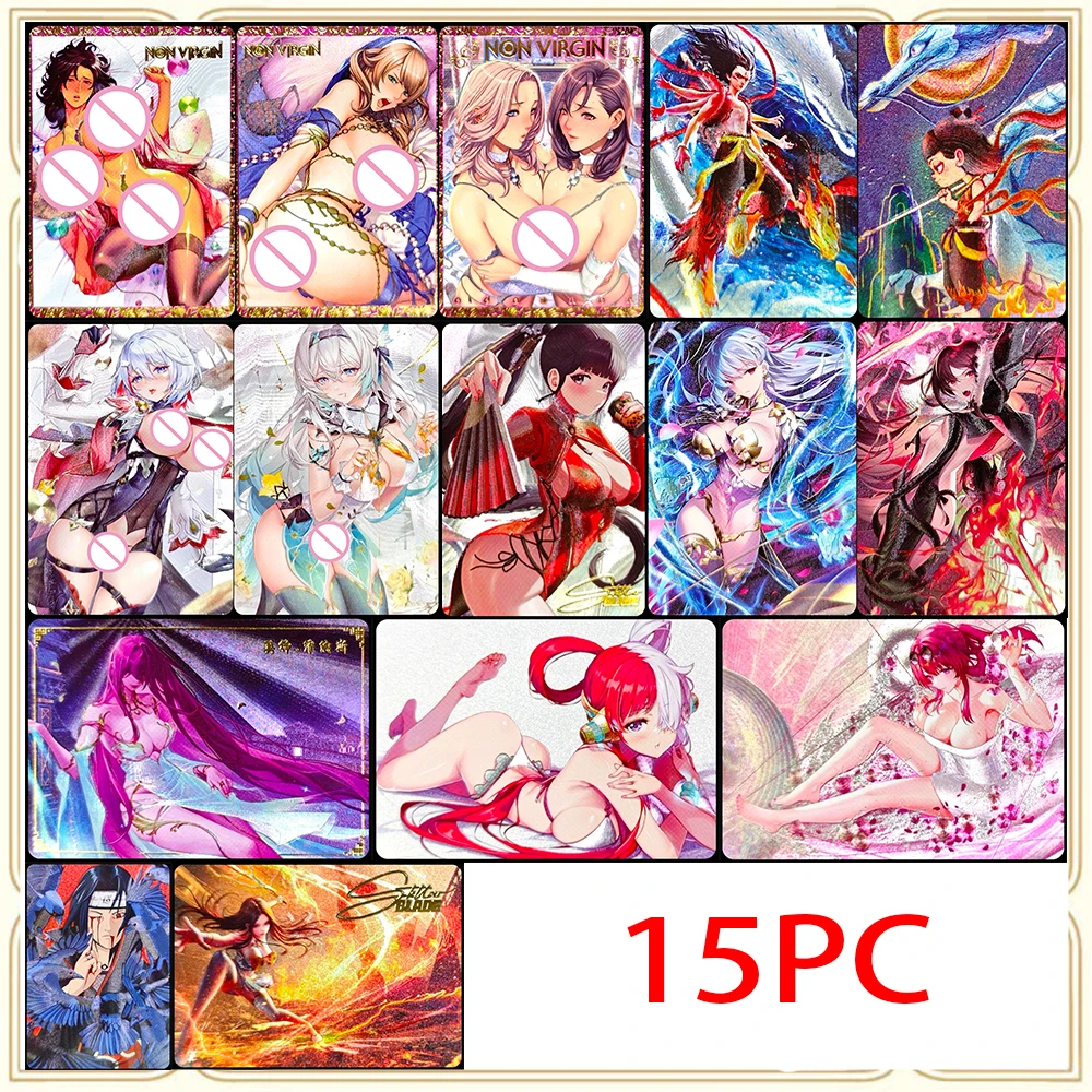 

Аниме История богини DIY ACG Жанна д'Арк Ута Кафка Учиха Итачи Расширенная вспышка Коллекционная карта Рождественский подарок на день рождения