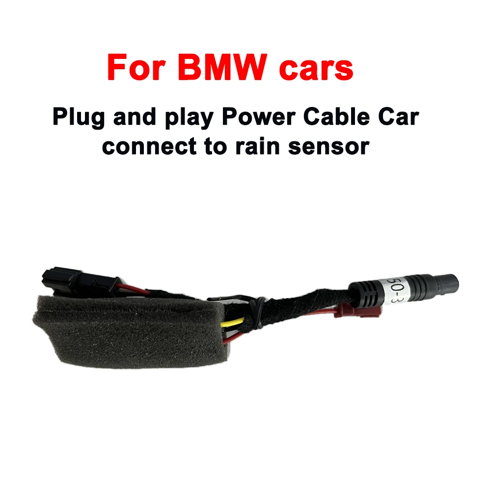 

Plug and Play Rain Sensor Power Cable Car DVR Dash Cam Recorder For BMW Mini 2014 2015 2016 2017 2018 2019 2020 2021 2022