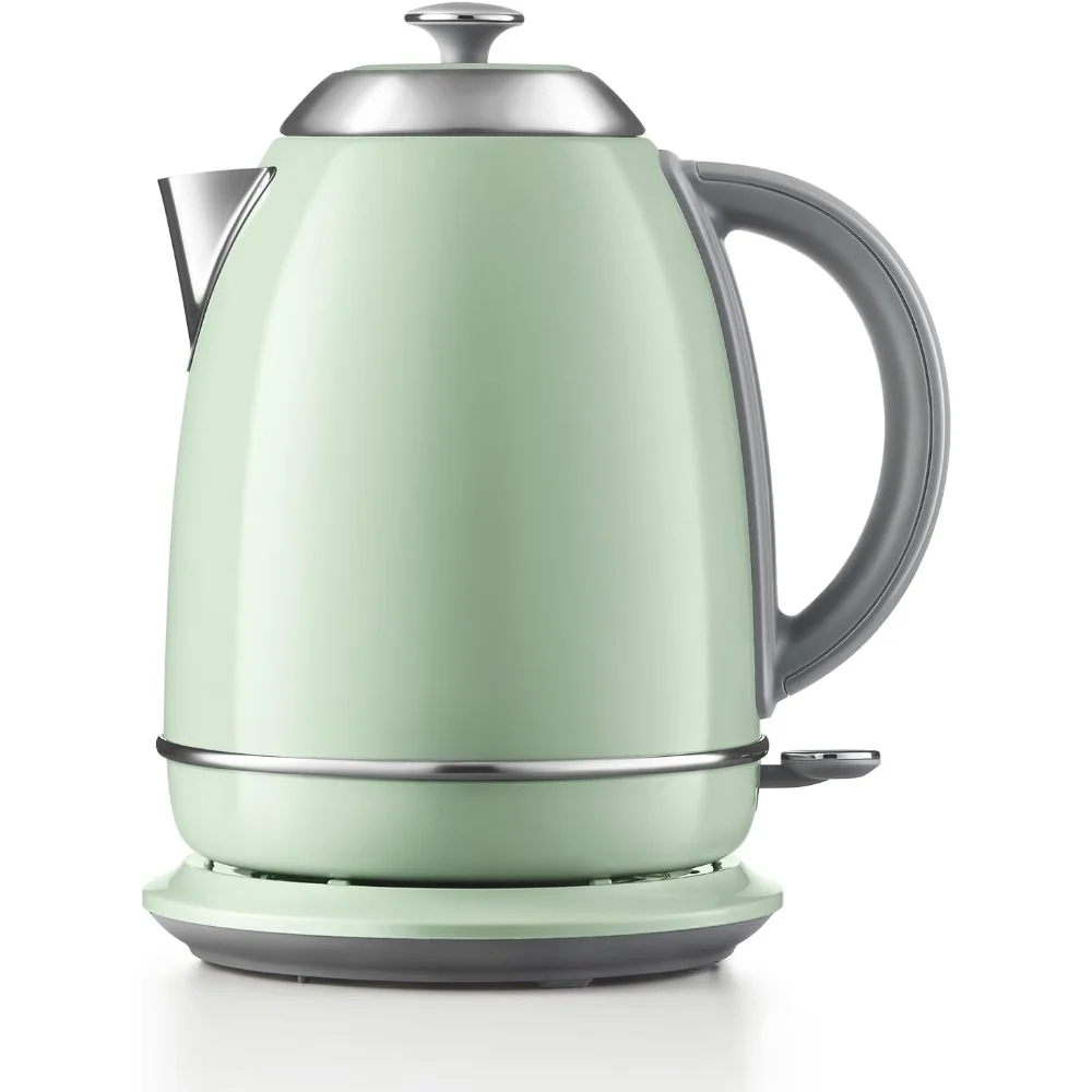 

Electric Kettle with Swivel Base, 1.7 Liter Stainless Steel Electric Tea Kettle with Auto Shut-Off and Boil Dry, Water Kettles