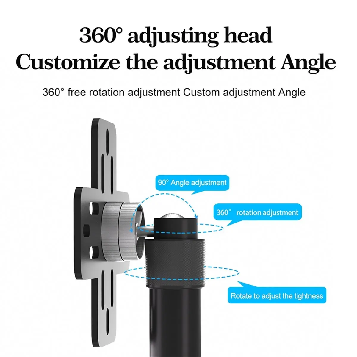 

HGHO 3D Holographic Fan Screen Special Accessories Convenient Multifunctional Display Ceiling Metal Bracket 30-60cm
