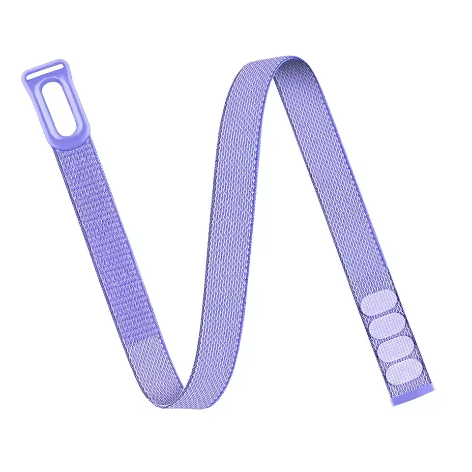 Gewebtes Bizepsband für Google Fitbit Air, kreisförmiges Armband, verstellbarer Bizepsgurt, Unisex, robustes, weiches, atmungsaktives Band, Bizepsband
