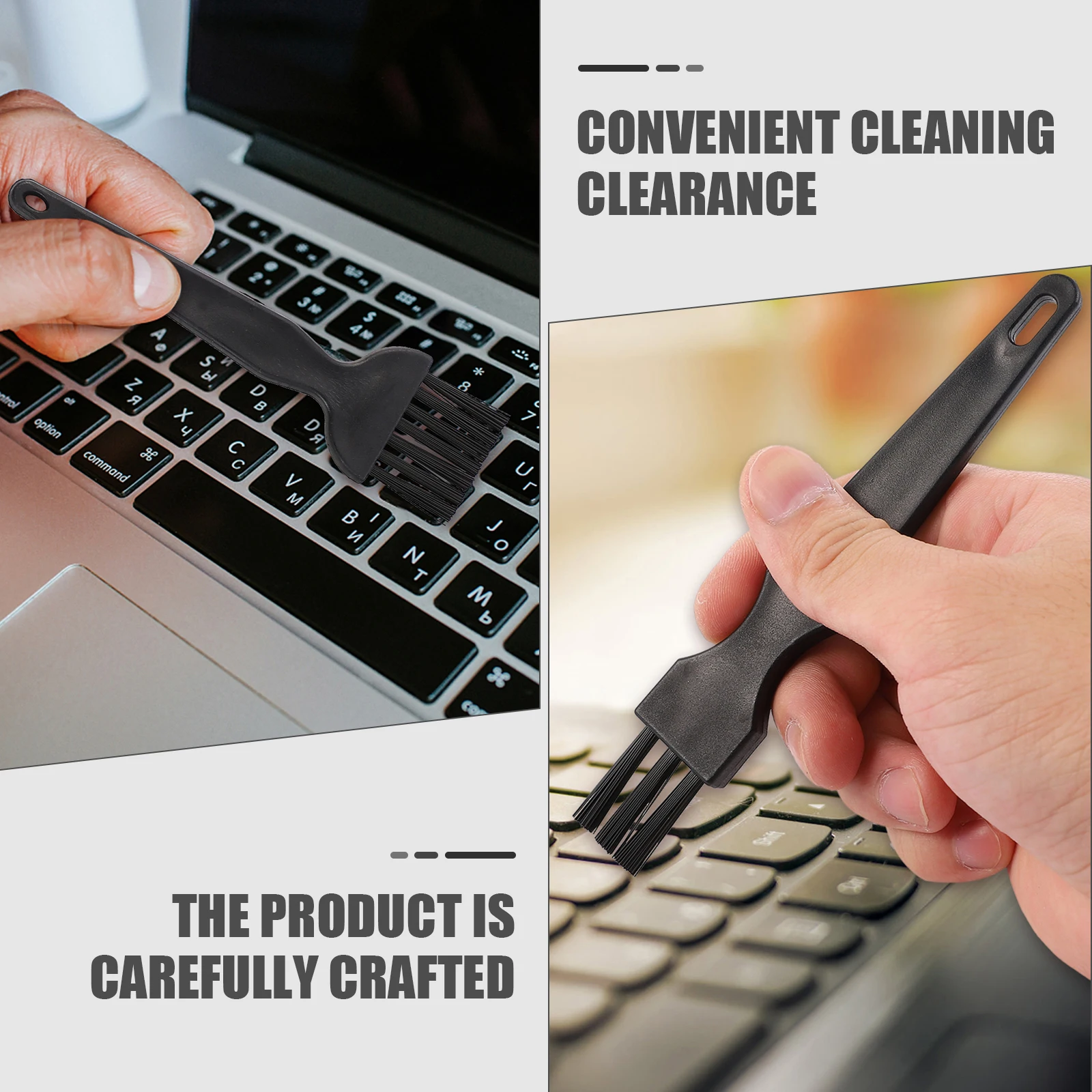 

4 Pcs Keyboard Cleaning Brush Portable for Laptop Computer Handle Dust Equipment Mini