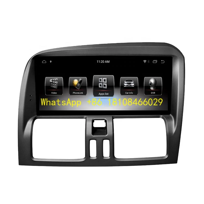 

8.8'' Android 9.0 PX6 4+64GB Car Multimedia Player for Volvo XC60 RHD 2009-2017 Auto Stereo Radio with Carplay