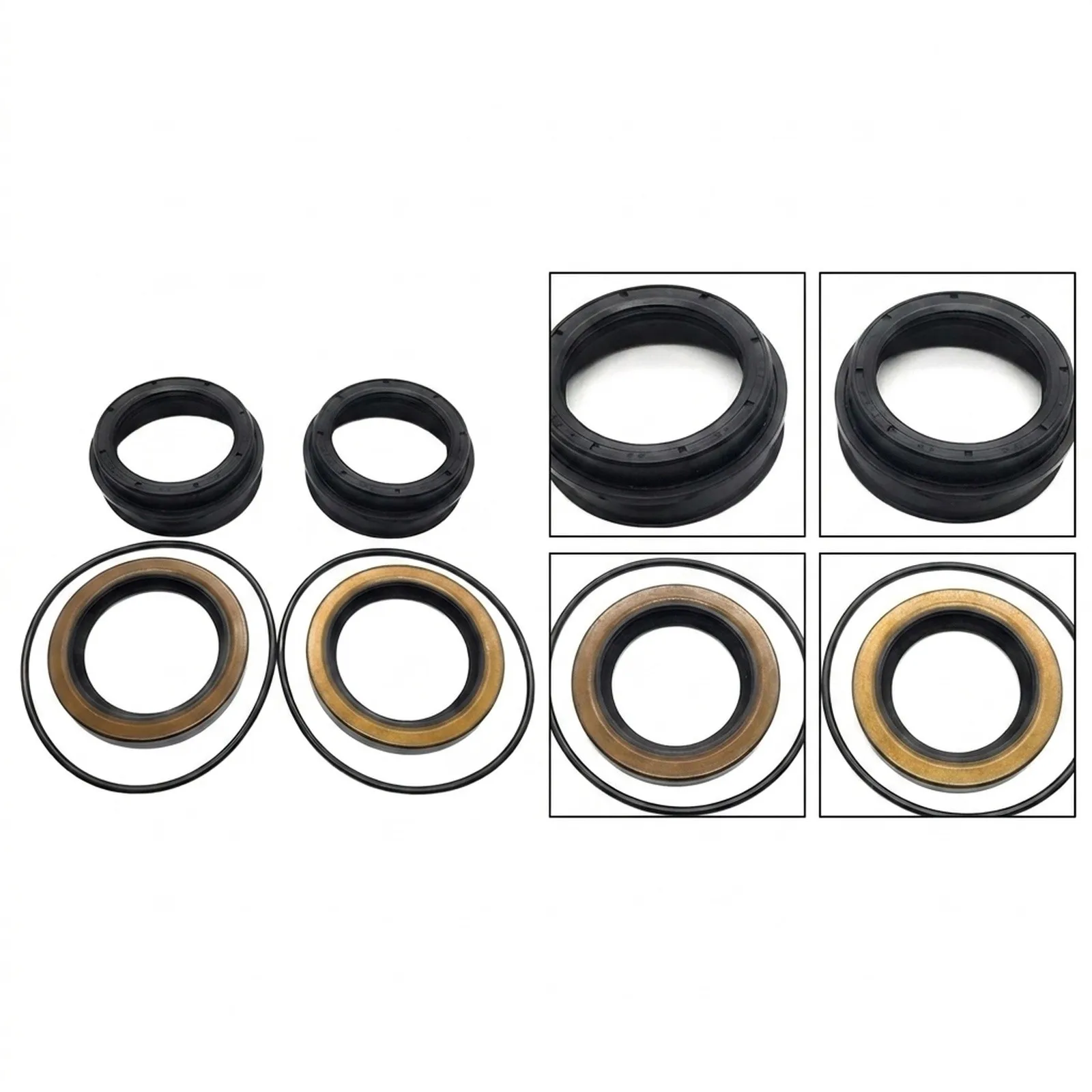 Axle Seal Replacement 20*15*5cm Rear Axle Seal Kit Axle Sealing Kit Temperature Resistant Essential Seal Components
