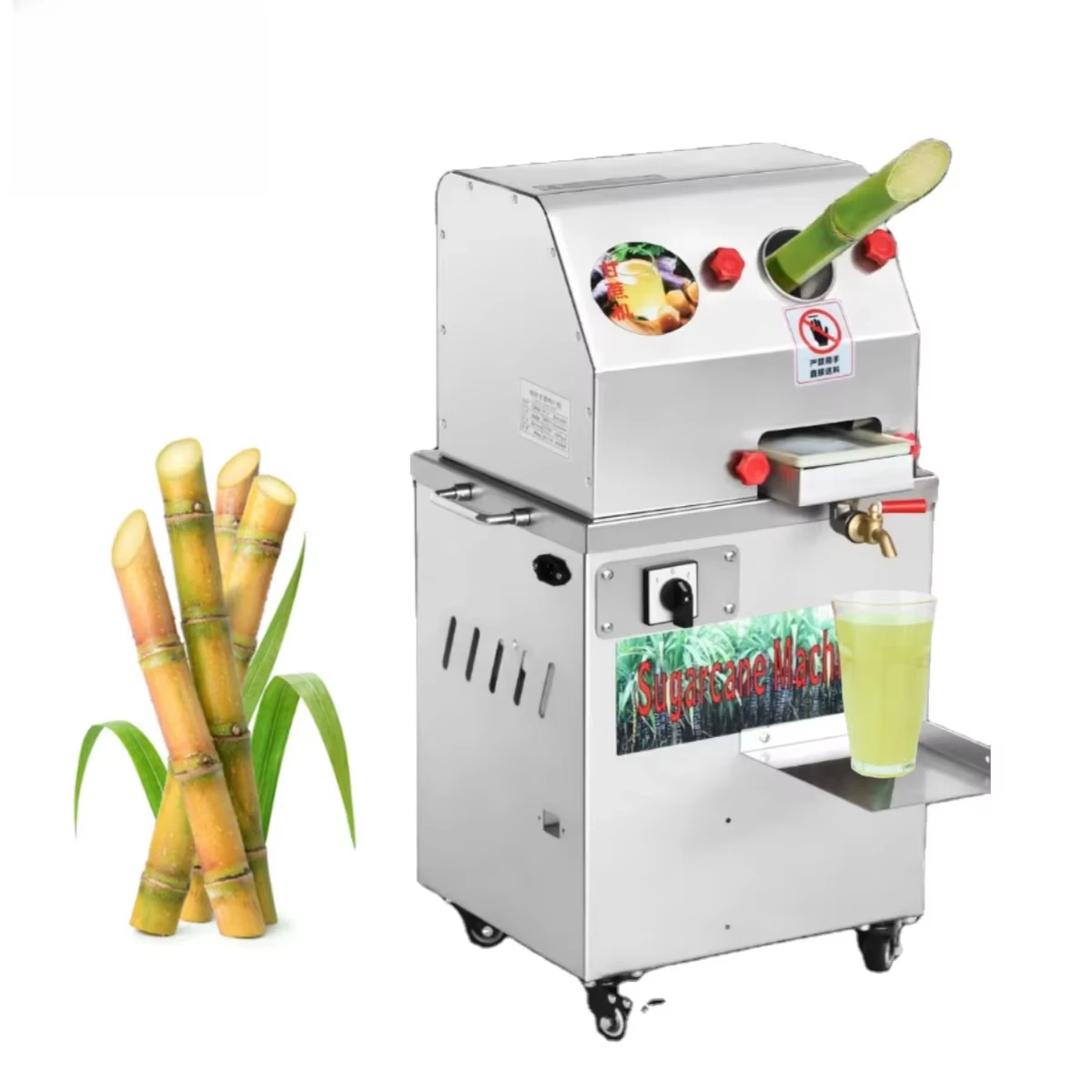 Professional Factory Wholesale Good Price Sugarcane Juicer India Juice Machine Sugarcane Commercial Sugar Cane Juicer
