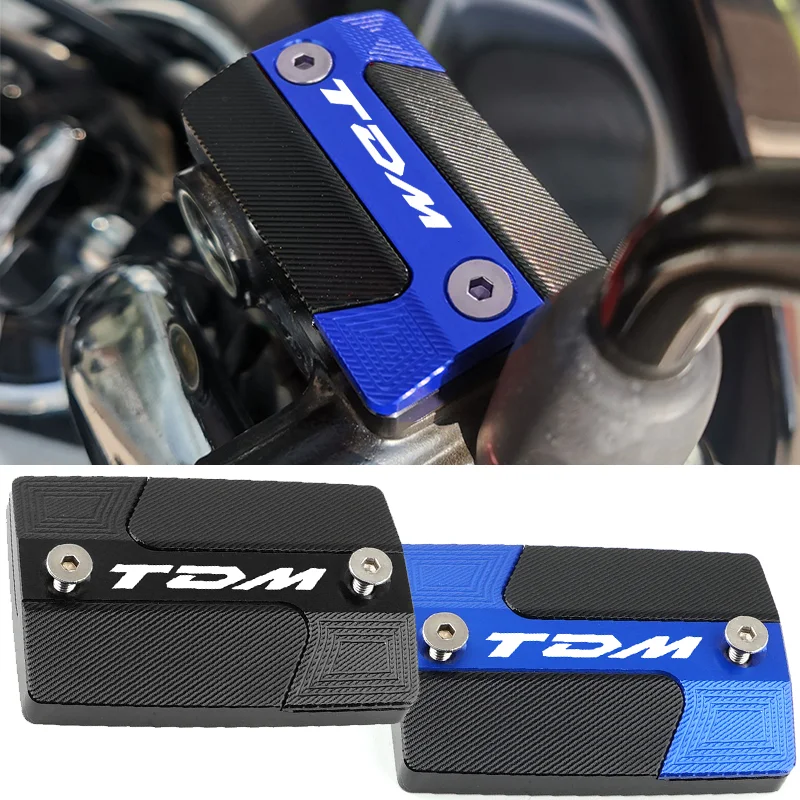 For YAMAHA TDM 900 850 TDM900 TDM850 2004-2022 Moto Accessories CNC Front Rear Cylinder Cover Guard Brake Fluid Reservoir Cap