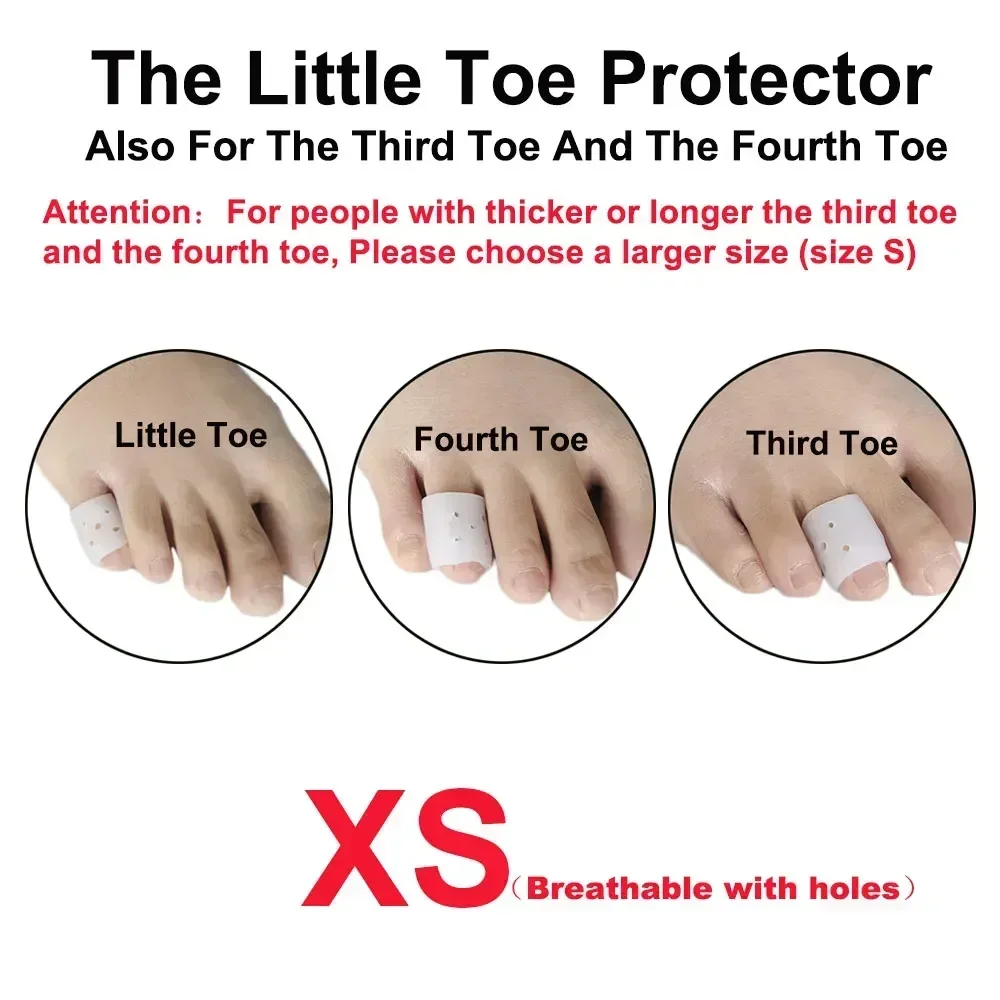 Рисунок 3 - XS дышащая белая защита для маленьких пальцев