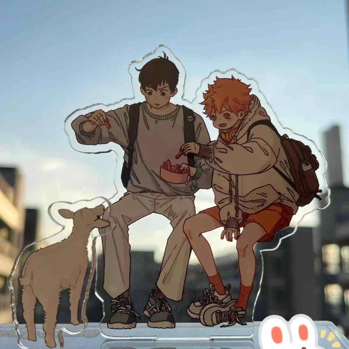 Anime Haikyuu!! Shoyo Hinata Tobio Kageyama Cosplay Cartoon Tafelblad Acryl Staande Bord Verjaardag Kerstcadeau Stuur Vriend