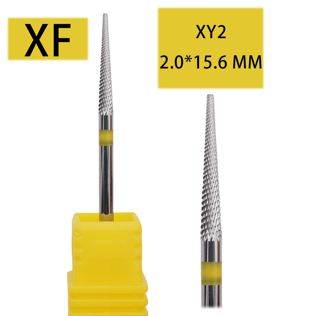 Cone Shape Bits Carbide Nail Drill Bits With Cut Drills Carbide Milling Cutter Manicure Remove Gel Nails Accessories