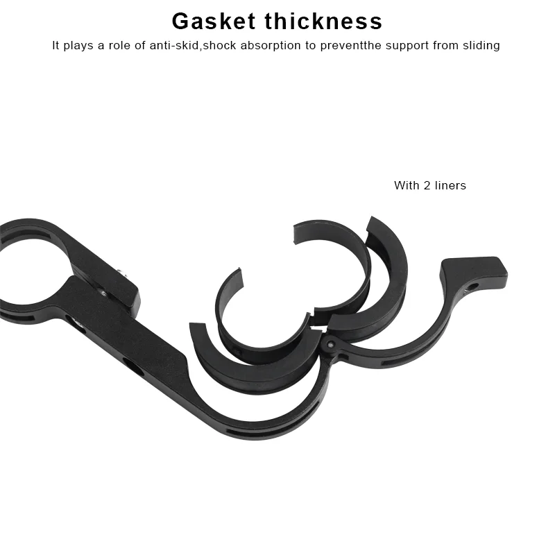 Bicycle Handle Bars Bracket Aluminum Alloys Carbon Fiber Stands Bike Headlight Computers Support Holders Cycling Extend Brackets