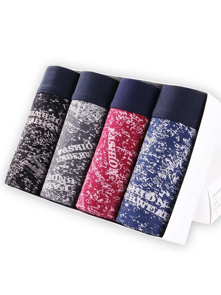 

5PCS Men's briefs, men's cotton boxers, youth summer shorts, cotton pants, boxer bottoms