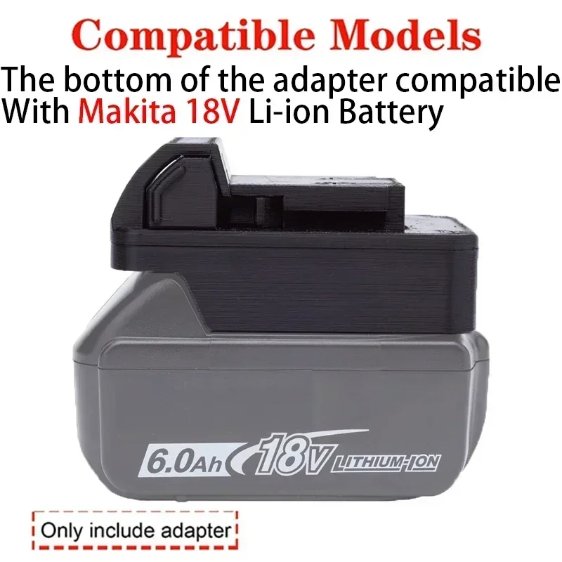 Battery Adapter/Converter for DEKO 20V Li-ion tools to Makita 18V Li-ion battery adapter power tool accessories